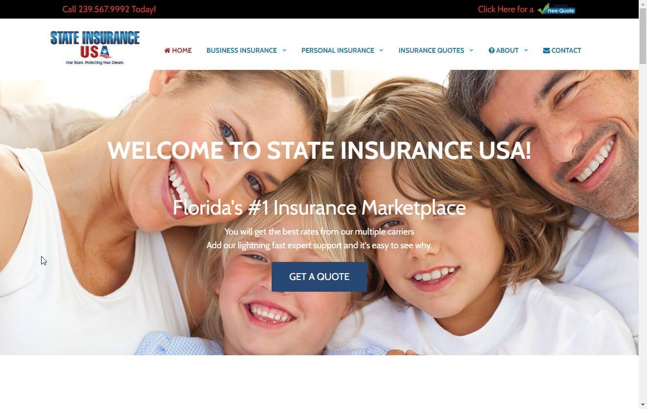 web development for State Insurance in Fort Myers